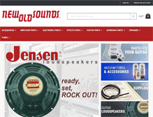 Tablet Screenshot of newoldsounds.com